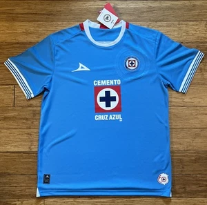 Cruz Azul 24/25 Authentic Home Jersey - Regular Fit & No Name - Picture 1 of 11