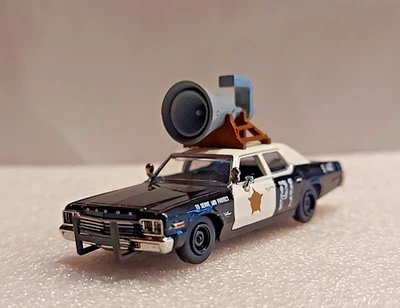 Brekina 18154 Dodge Monaco Police 1974 J+E con altavoz (como Blues Brothers)