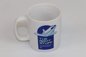 RARE Vintage Space Shuttle Coffee Mug KilnCraft England Hoffmaster 1985 Oshkosh - Picture 1 of 7