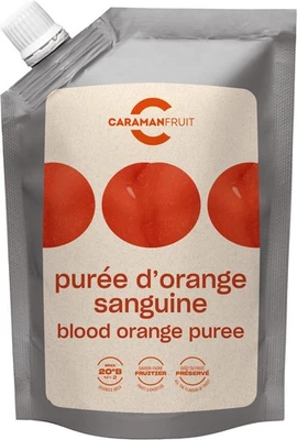 Caramanfruit Blood Orange Fruit Puree 16x 1kg Orange Puree Natural Citrus Fru - Image 1 of 4