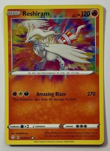 Reshiram 017/072 (NM) Amazing Rare Holo Sword & Shield: Shining Fates 2021 - Picture 1 of 8