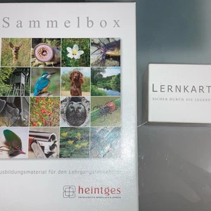 Heintges Lernsystem Sicher Durch Die Jägerprüfung, Sammelbox und Lernkarten - Bild 1 von 2