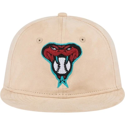 Бейсболка New Era Arizona Diamondbacks ретро Crown 9FIVE кепка из каменной замши - Изображение 1 из 4