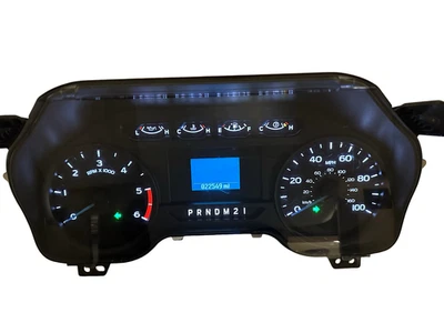 Speedometer Instrument Cluster 2017 Ford F550/V10/AT Dash Gauges 22,549 Miles - Image 1 of 3