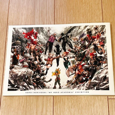 My Hero Academia Original Art  Exhibition A4 Art book KOHEI HORIKOSHI Japan - Image 1 of 3