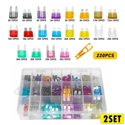 Surtido de cuchillas fusibles automáticas para camión automóvil 440 un. juego de caja vehículos para Foto 1 de 4