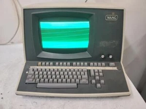 Terminal de computadora Wang 5506-2 de colección con teclado incorporado monitor de 11" 5949 - Imagen 1 de 7