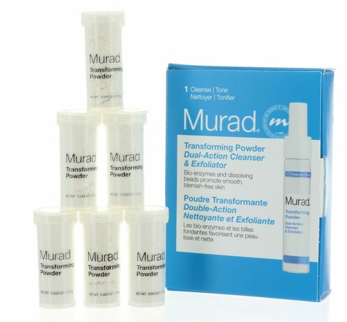 6 pack-Murad Transforming Powder Dual-Action Cleanser & Exfoliator 0. ...