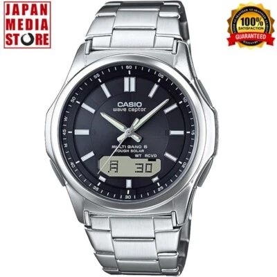CASIO WAVE CEPTOR WVA-M630D-1AJF Analog Digital Solar Atomic Radio Men Watch NEW - image 1 of 4
