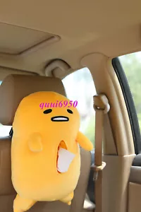 Lindo Gudetama Caja de Tejidos Cubierta 3D Muñeca Estuche Serpina Soporte para Coche con Hebilla - Imagen 1 de 8