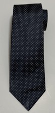 ISAIA NAPOLI GRAY  TIE 100% SILK GEOMETRIC 60"/3" EX CONDITION
