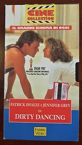 FILM VHS DIRTY DANCING DANCING CON PATRICK SWAYZE E JENNIFER GREY - CS23 - Picture 1 of 1