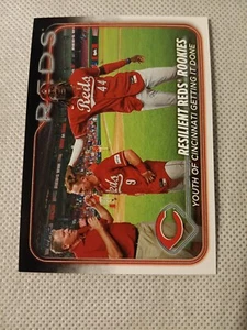 2024 RESILIENT REDS ROOKIES TOPPS BASEBALL CARD #133 ELLY DE LA CRUZ - Picture 1 of 3