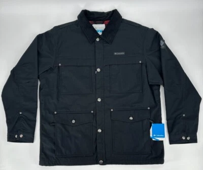 Columbia Jacket Men's XL Loma Vista Black Mountain Red Flannel Plaid Lined NWT - Image 1 of 4