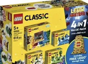 LEGO Masters Co-pack 66666 Creative Building Set 613 Piece With Lego Storage Bag - Picture 1 of 3