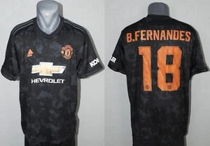 Camiseta de fútbol Manchester United Fernandes 2019/2020 para hombre talla XL - Imagen 1 de 9