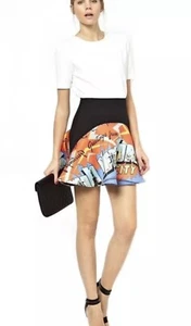 Alice McCall "Motorcycle skirt" in NYC print size UK10 - Foto 1 di 8