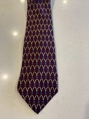 Corbata The Custom Shop Equestrian Link Borgoña ☼ Foto 1 de 4