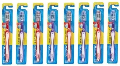 Oral-B Shiny Clean Soft Toothbrushes Soft Toothbrush (8 Toothbrushes) - Image 1 of 3