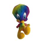 Looney Tunes Tweety Bird Tie Dye Multicolor 8 Inch Stuffed Animal Plush Toy