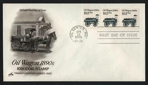 #2130 10.1c Oil Wagon-PNC, Art Craft FDC **ANY 5=FREE SHIPPING** - Picture 1 of 1