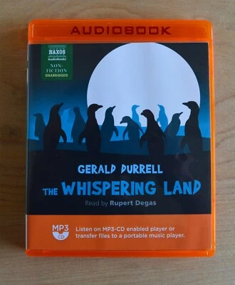 The Whispering Land - Gerald Durrell - Unabridged Audiobook - MP3CD Audio - Image 1 of 2