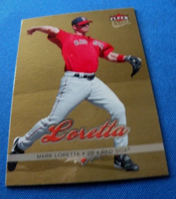 2006 Fleer Ultra Gold Parallel Mark Loretta Boston Red Sox #111 0.10S&H - Image 1 of 2