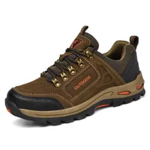Herren Wanderschuhe Outdoor Rutschfest Trekking Sneaker Low Top Freizeit Wanderschuhe - Bild 1 von 20