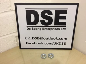 Ginetta G20 Pair of Front Top Ball Joint / Camber Adjuster Locking Jam Nuts Race - Picture 1 of 3