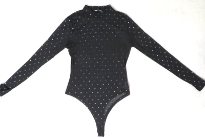 Body transparente Blashe con lentejuelas talla M Foto 1 de 3