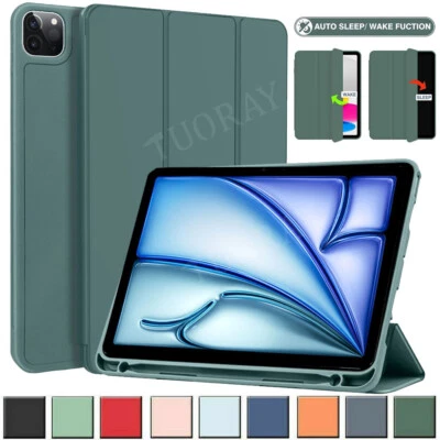 Hülle für iPad Pro 11" 13"/ Air 13" 11" 2024 Tasche Smart Cover Flip Schutzhülle - Bild 1 von 4