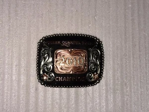 2010 Ozark Quarter Horse Champion Western Trophy Belt Buckle - Picture 1 of 4