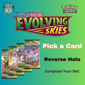 Cheap pokemon cards, Evolving Skies reverse holo 001-203. Buy one get one Free