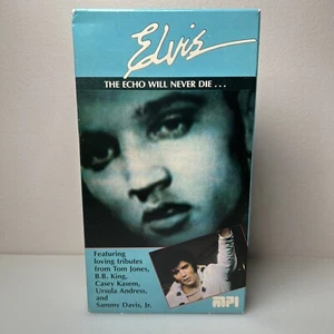 ELVIS - The Echo Will Never Die (VHS, 1986) The King Lives! - Picture 1 of 11