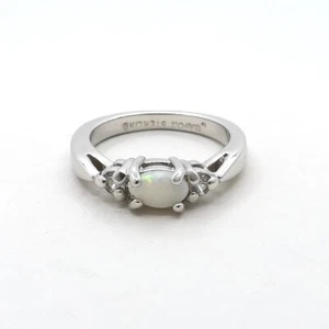 Avon Sterling Silver Opal cz Ring New Old Stock 3gr - Picture 1 of 5