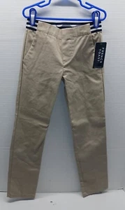 French Toast Big Stretch Elastic Waist Khaki Pants - Girls 7 **NEW WITH TAGS** - Picture 1 of 4