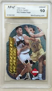 Suns 1996 Collectors Edge Rookie Rage #32  Nash Die Cut RC PSA MINT 9-Low Pop 3! - Picture 1 of 2