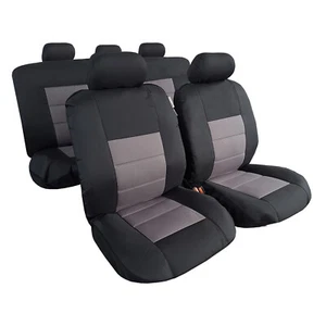 Waterproof Canvas Seat Covers Full Set Universal Fit For Truck Tacoma 4Runner - Picture 1 of 1