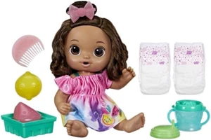 Fruity Sips Doll, Lemon, Toys for 3 Year Old Girls, 12-Inch Baby Doll Set, Drink - Picture 1 of 12