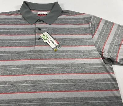 ПОЛО ДЛЯ ГОЛЬФА GRAND SLAM DRY WICK С ЗАЩИТОЙ ОТ СОЛНЦА UPF 50 БОЛЬШОЙ И ВЫСОКИЙ РАЗМЕР 2XB И 3XB - Изображение 1 из 4