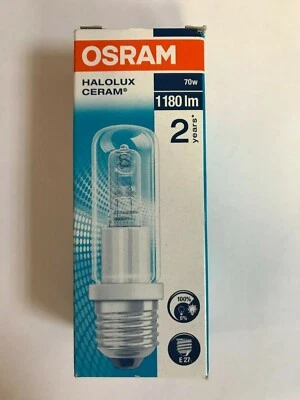 OSRAM Halolux Ceram Halogenlampe E27  70W / 100W   64400/64401 64474/64476 klar - Bild 1 von 4