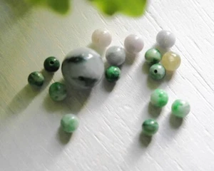 Lot of 16 Netsuke Itoigawa Jade Ojime Japanese Amulet Lucky Charm from Japan - Picture 1 of 10