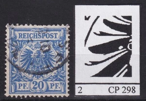 73785) PLATTENFEHLER Mi.-Nr. 48 E3-02 CP 298 - Bild 1 von 1