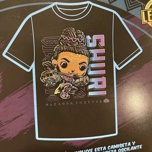 Funko SHURI Black Panther * CAMISETA POP 2XL xx-grande negra * OBJETIVO Excl LEGADO - Imagen 1 de 7