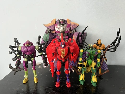 Transformers Kingdom Predacon Lot Cover