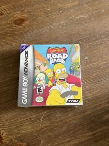 GBA - The Simpsons Road Rage Nintendo Game Boy Advance 2003 Complete
