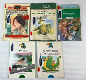 Elementary Spanish Readers Lot of 5 Paperback Books 8432129445 Grades 4 and up - Picture 1 of 7
