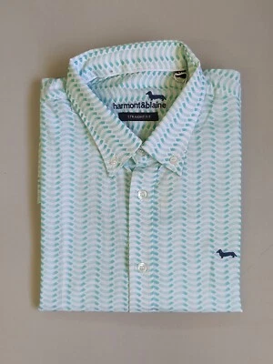 Harmont & Blaine Men's casual Button Down shirt WORLDWIDE SHIPPING ASM/5001 - Image 1 of 4