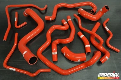 MK4 ASTRA G Z20LET SILICONA RADIADOR REFRIGERANTE MANGUERAS ZAFIRA A GSI SRI - ROJO - Imagen 1 de 2