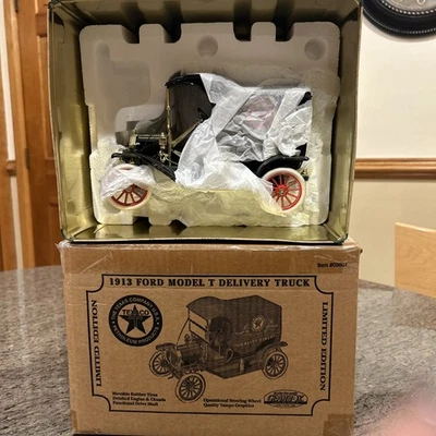 Caminhão de entrega Texaco Gearbox 1913 Ford modelo T! Edição limitada! Novo na caixa! - Imagem 1 de 3